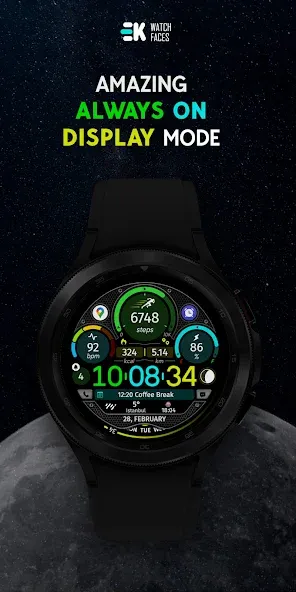 Circle Clock - Watch Face screenshot 6