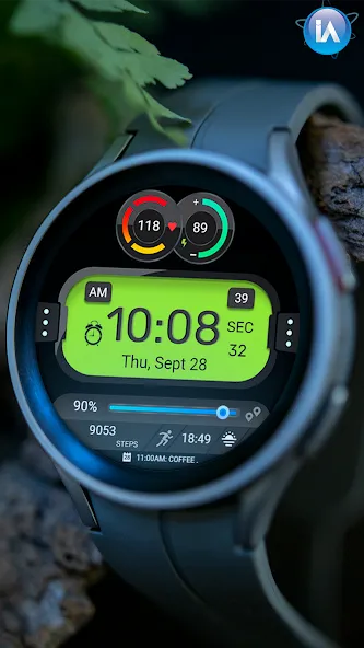 IA95 Digital Watchface screenshot 2