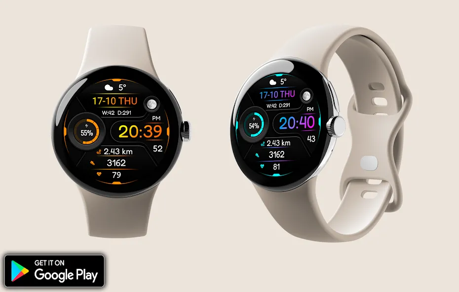 Animated Onysy Watch face screenshot 6