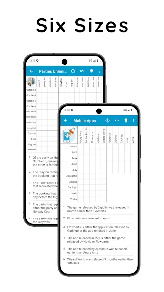 Logic Grid Puzzles: Brain Game screenshot 5