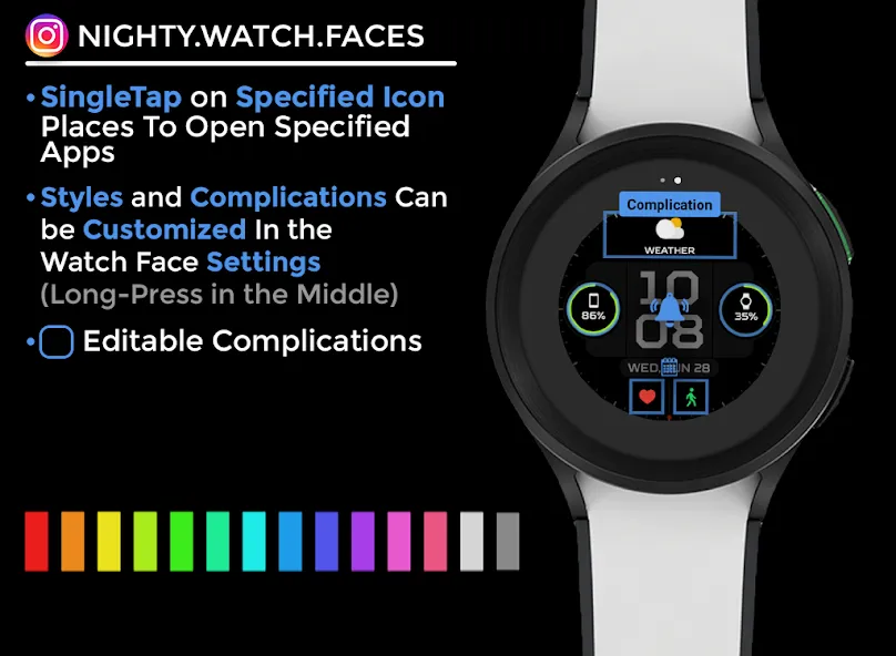 NWF 09 - watch face screenshot 6