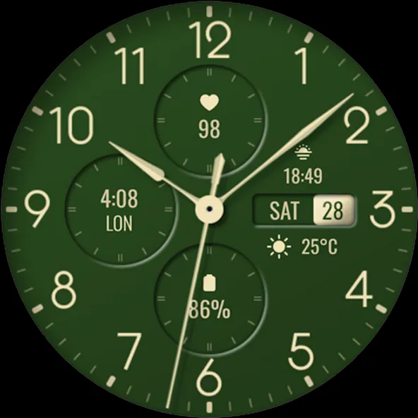 Watch face 10h08.com #133 screenshot 30