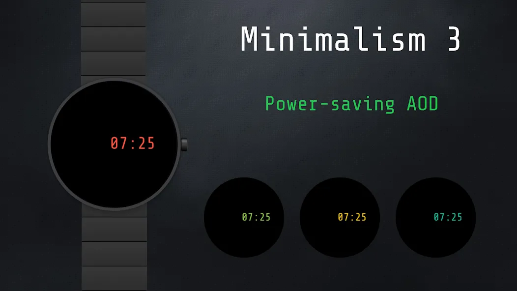 Watch Face Minimalism 3 screenshot 3