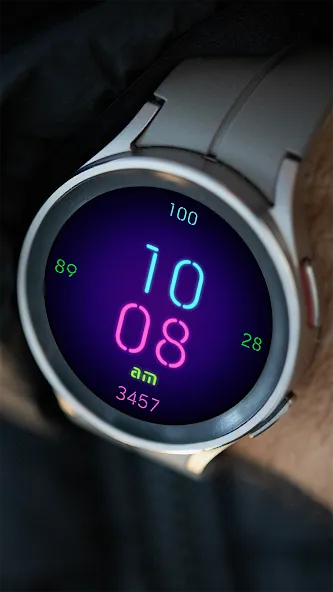 Neon Watch Face screenshot 7