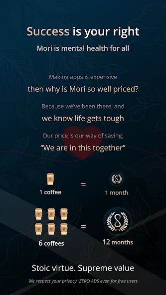 Stoic Journal Meditation: Mori screenshot 3