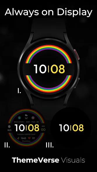 TVV Pride Digital Watch Face screenshot 6