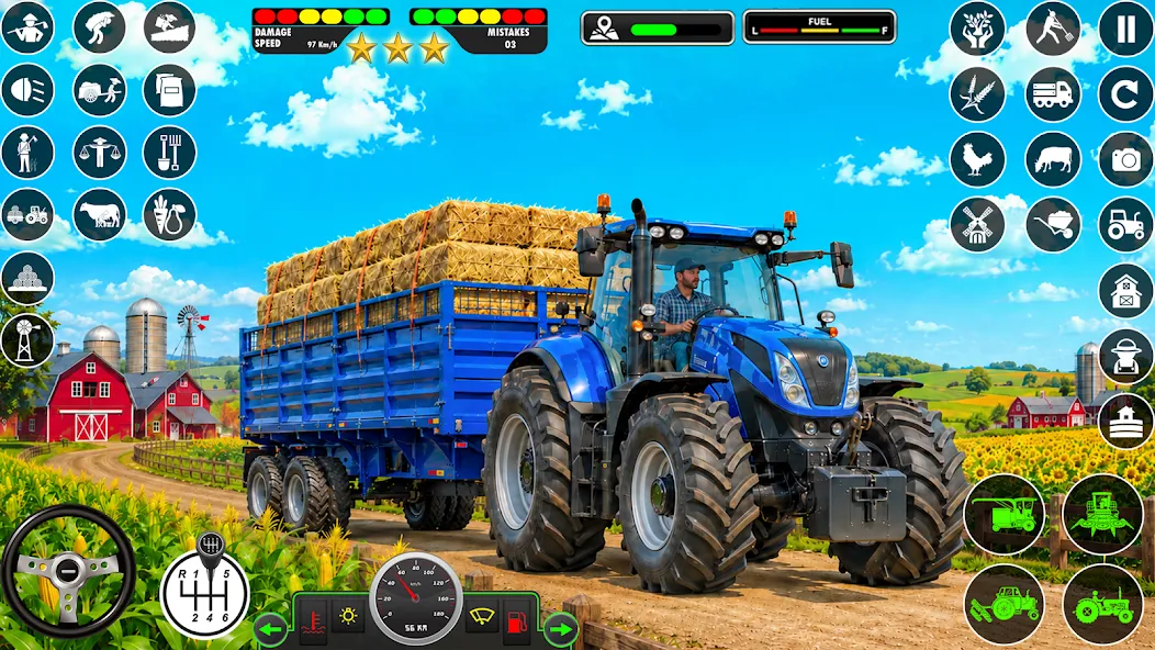 Real Tractor Farming Game screenshot 3