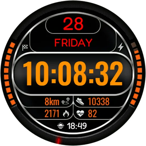 Digital Dong 01 Watch face screenshot 15