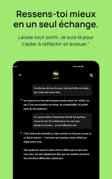 Noah – Votre Thérapeute IA screenshot 16