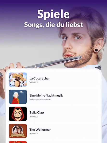Querflöte lernen - tonestro screenshot 11