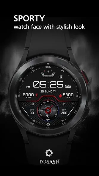 A405 Wear OS Watch Face screenshot 1