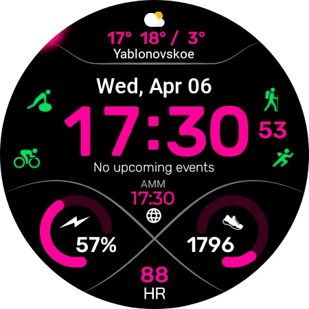 Chester Serenity watch face screenshot 29