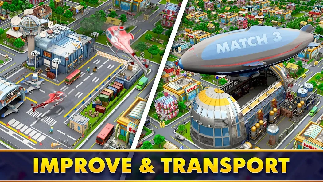 Mayor Match building & match-3 screenshot 3