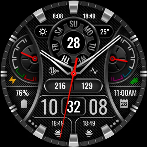 PT43 Hybrid Watch Face screenshot 25