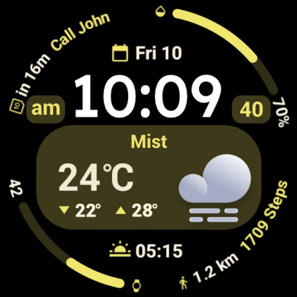 MDS05 Weather Watch Face screenshot 13
