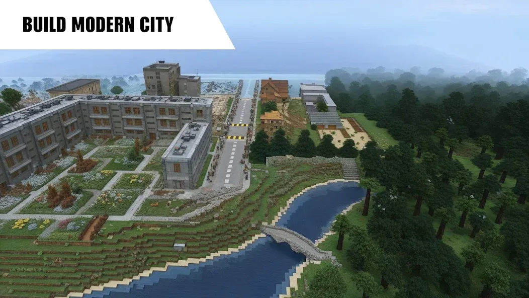 Modern Block City Craft Game screenshot 5
