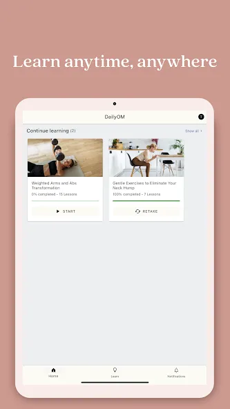 DailyOM: Wellness Courses screenshot 5