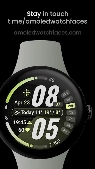 Stealth Watch Face screenshot 6