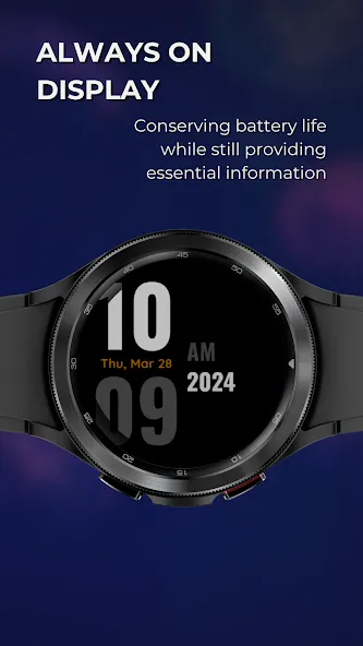 EXD026: Digital Watch Face screenshot 5