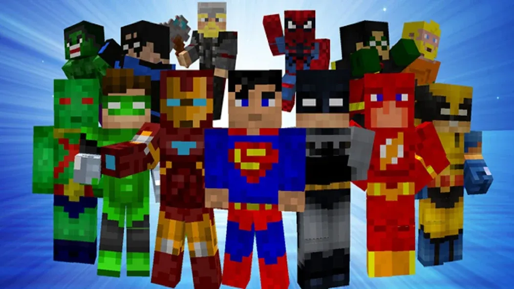 Minecraft のスーパーヒーロー screenshot 8