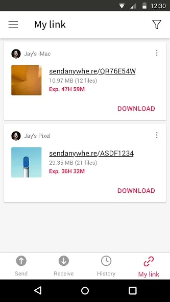 Send Anywhere (File Transfer) screenshot 5