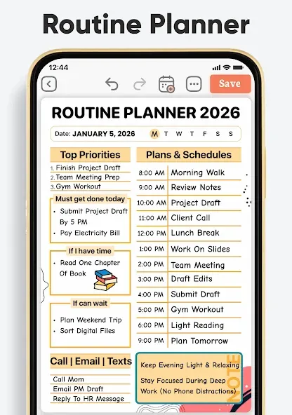 Daily Planner, To Do List screenshot 3