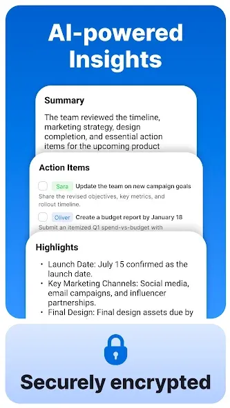 Summary - AI Note Taker screenshot 3