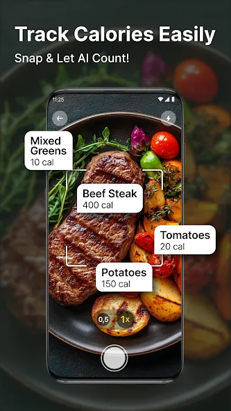 AI Food Calorie Tracker-CalZen screenshot 1