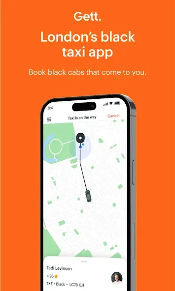 Gett - London’s black taxi app screenshot 1