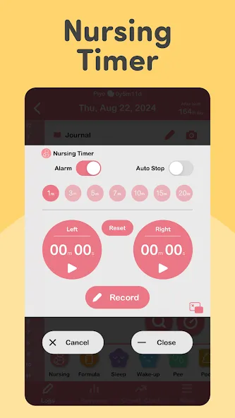 PiyoLog: Newborn Baby Tracker screenshot 4
