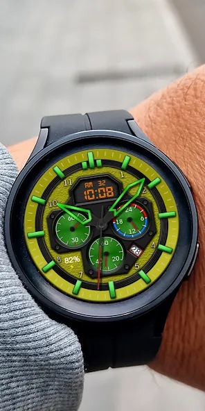Hybrid AVIUMI CTS83 Watch face screenshot 4