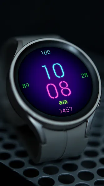 Neon Watch Face screenshot 1