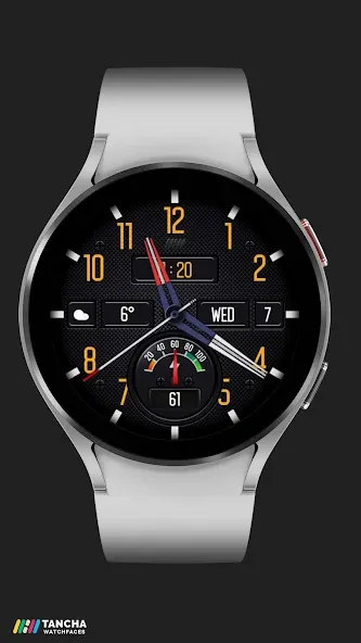 Tancha S67 Hybrid Watch Face screenshot 2
