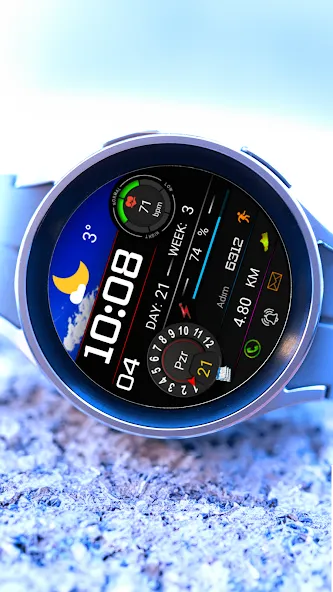 FS W254 Watch face screenshot 8