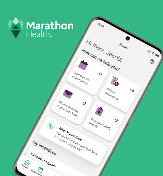 Marathon Health screenshot 1