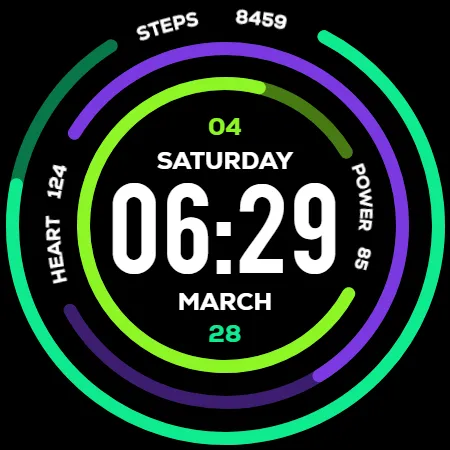 NeoRing Watchface screenshot 9