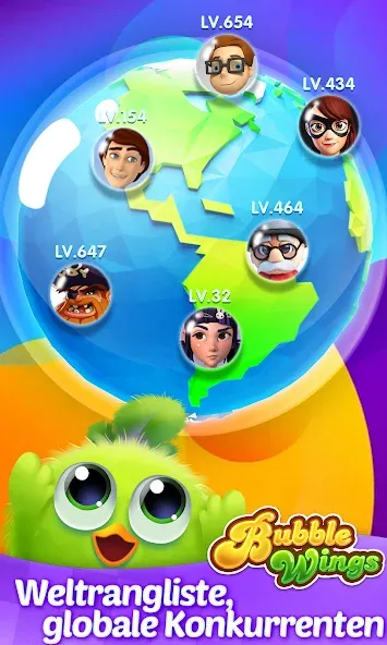 Bubble Wings: bubble shooter screenshot 5