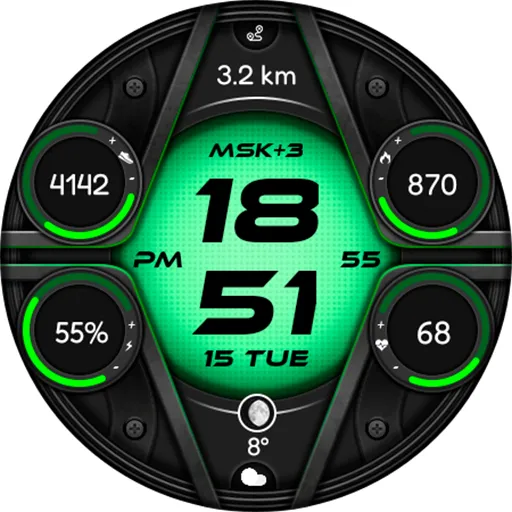 Digital Omekewi Watch face screenshot 22