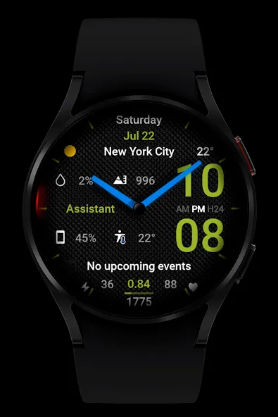WR 004 Hybrid Watch Face screenshot 5