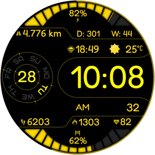 DIGI KLATRON CTS62 Watch face screenshot 18