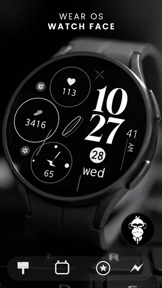 Dream 139 simple watch face screenshot 2