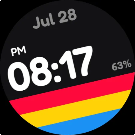 Simple Queer Watch Face screenshot 11