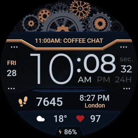 TVV05 Elegant Gears - Animated screenshot 8