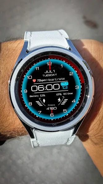 Futuristic Watch Face screenshot 6