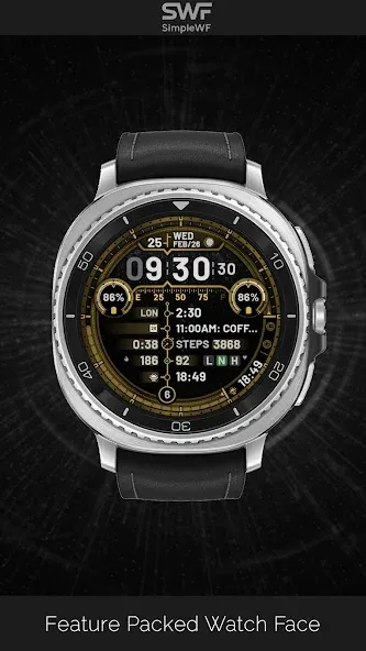 Digital Watch Face: DIGI 4 screenshot 8