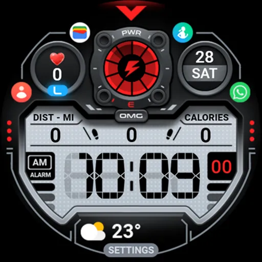 OMG 331 Retro Digital Watch screenshot 28