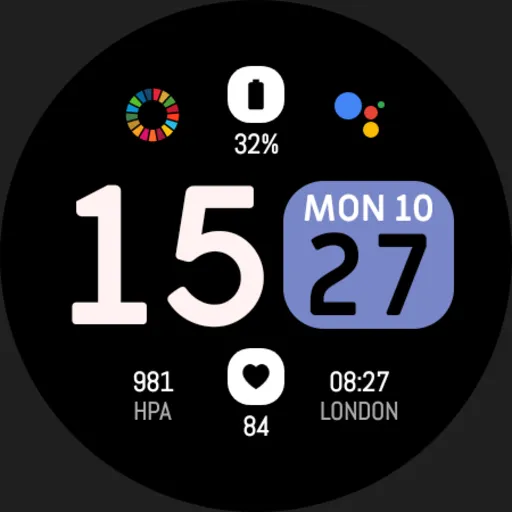 EXD140: Digital Watch Face screenshot 27
