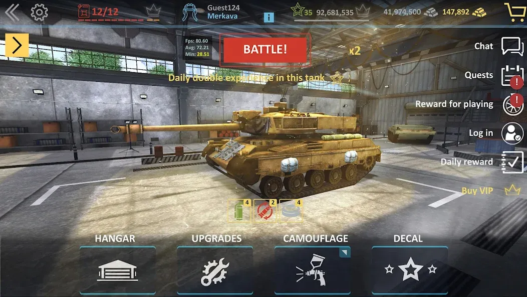 Modern Assault Tanks: War Game screenshot 2