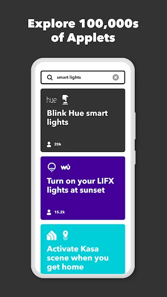 IFTTT - 工作流程和智能家居自动化 screenshot 5