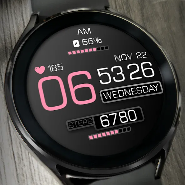 Key110 Digital Watch Face screenshot 3